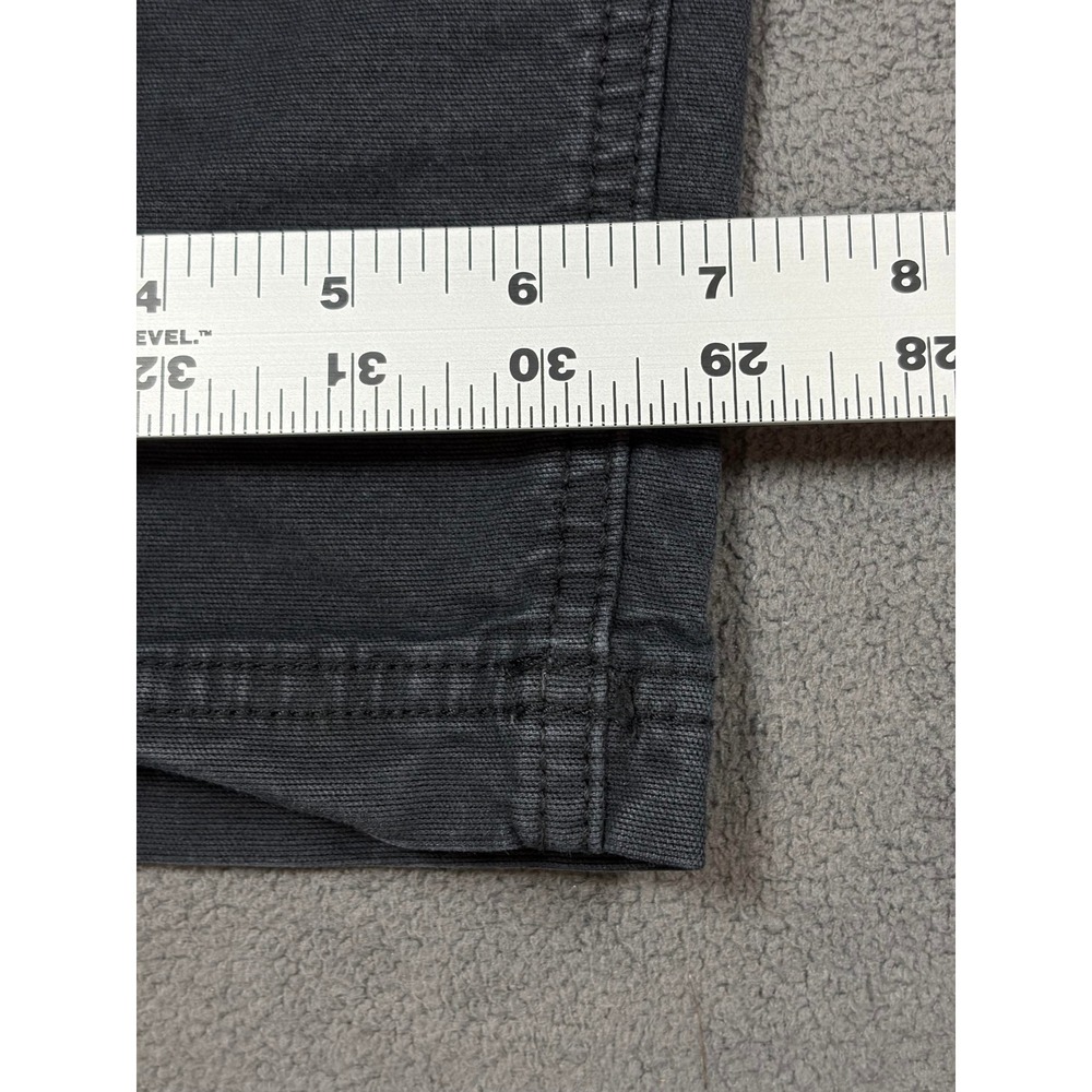 American Eagle Cargo Pants Womens 4 Gray Stretch Straight Leg Casual - Picture 3 of 9
